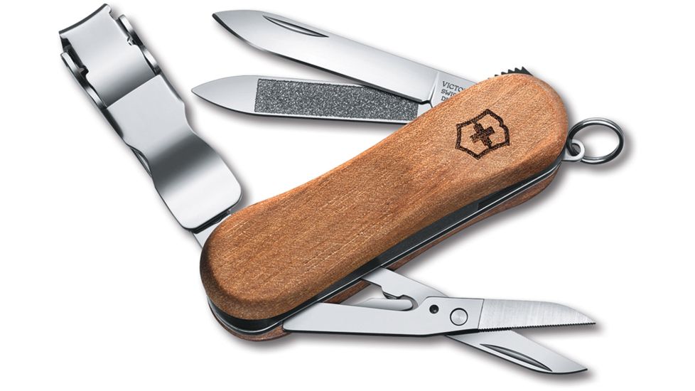 Victorinox Nail Clipper 580, Wood, 2.5in. 0.6461.63US2