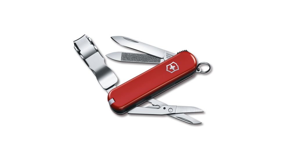 Victorinox Nail Clipper 580 Pocket Knife, Red, 65mm, 0.6463.US1