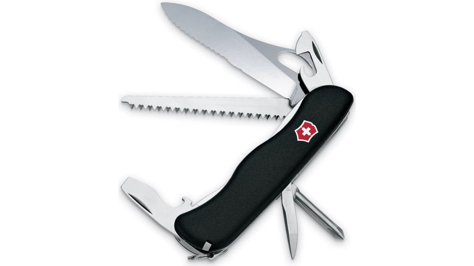 Victorinox One-Hand Trekker Swiss Army Knife Black 54874