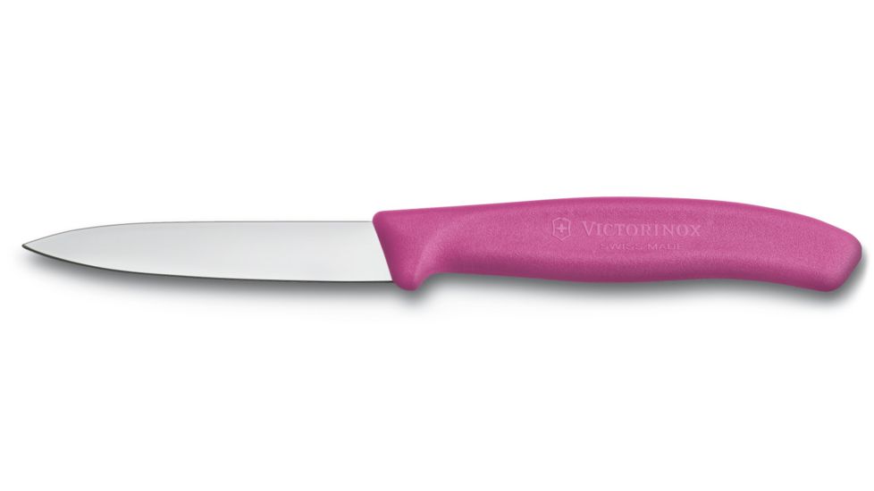 Victorinox Paring 3.25in. STR Spear Point Bulk Pink 6.7606.L115