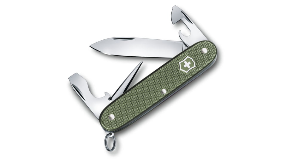 Victorinox Pioneer Swiss Army Multi Tool, Alox Olive 0.8201.L17