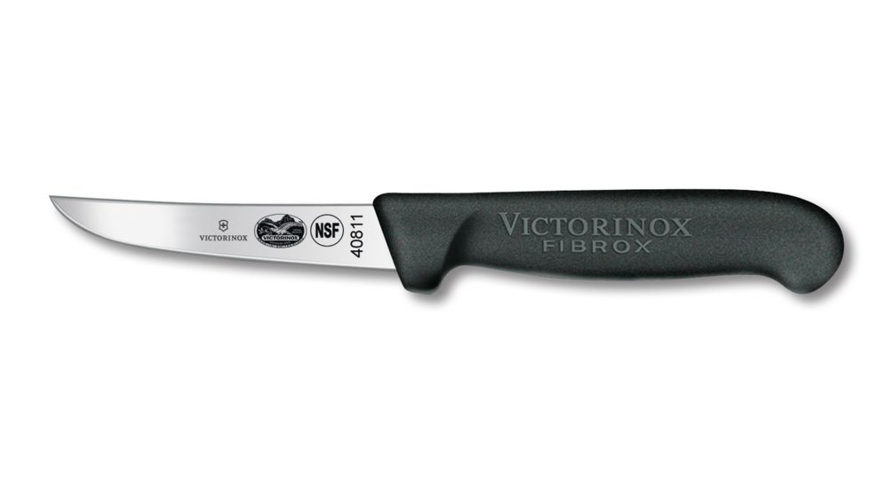 Victorinox Rabbit 4in. Blade Black Fibrox HDL 40811