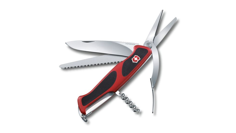 Victorinox RangerGrip 71 Gardener Multi-Tool, Red / Black, 130mm 0.9713.CUS2