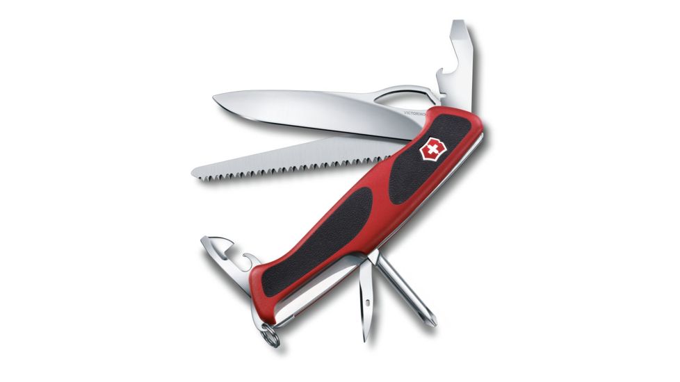 Victorinox RangerGrip 78 Multi-Tool, Red / Black, 130mm 0.9663.MCUS1