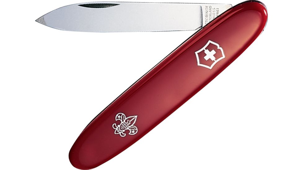 Victorinox Sentry Boy Scout Swiss Army Knife Red 55871