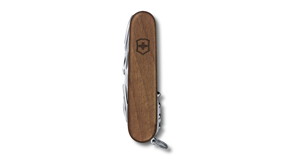 Victorinox Spartan Medium Pocket Knife with Can Opener, Hardwood - Walnut, 91mm 1.3601.63-X2