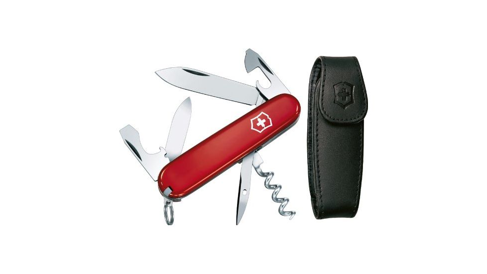 Victorinox Spartan Swiss Army Knife Red with Pouch 53251