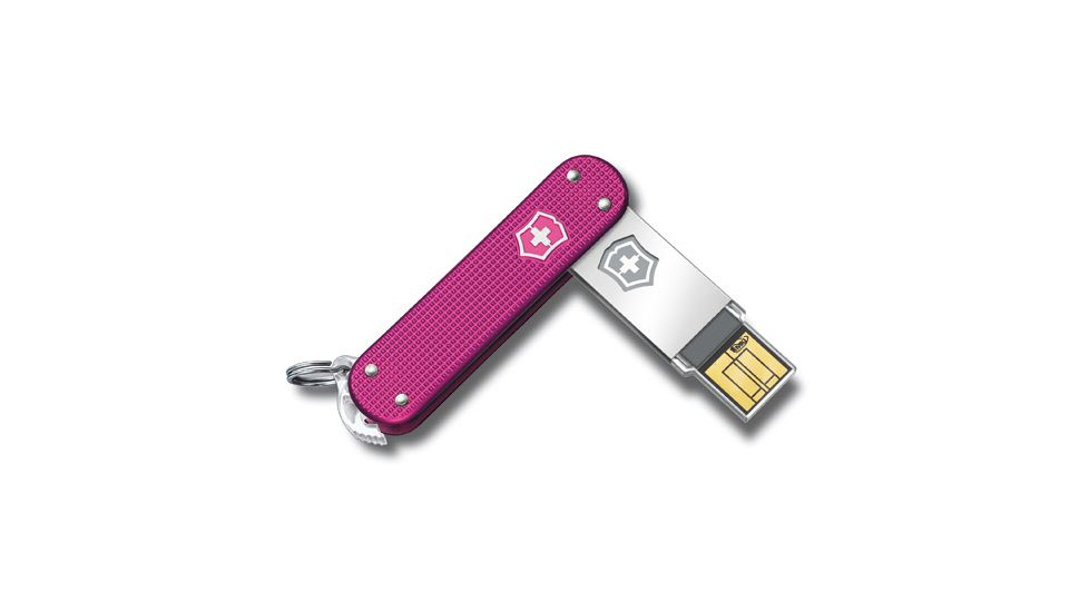 Victorinox Swiss Army 4 6171 25g4 Victorinox Slim Flight 4 Gb Pink Alox