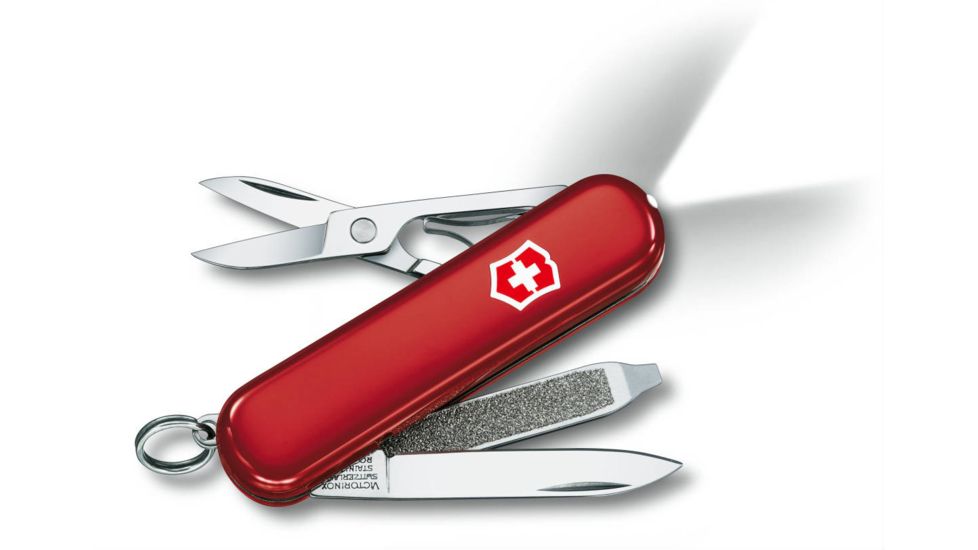 Victorinox SwissLite Pocket Knife - Swiss Army Red Knife Swiss Army Ruby Knife, Colors Victorinox SwissLite Pocket Knife - Swiss Army Knife Red