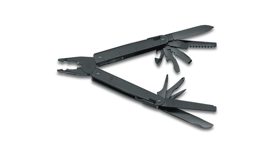 Victorinox SwissTool BS Multi Tool with Nylon Pouch, Black, 115mm 3.0323.3CN-X1