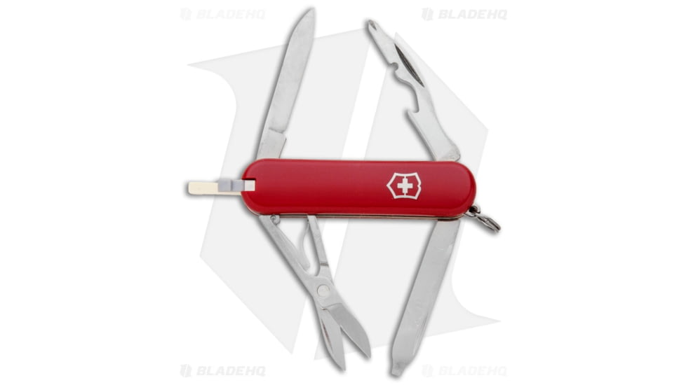 Victorinox Rambler Swiss Army Multi-Tool, 1.50in, Red Handle, Red/Gray, 2.25 inch, BHQ-64837