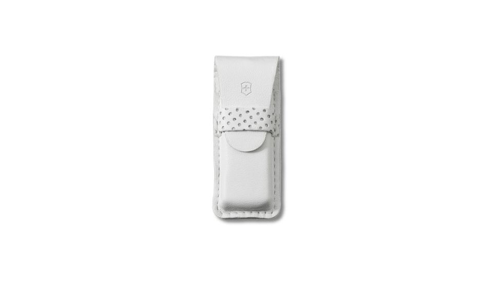 Victorinox Tomo Pouch - Leather, White 4.0762.7