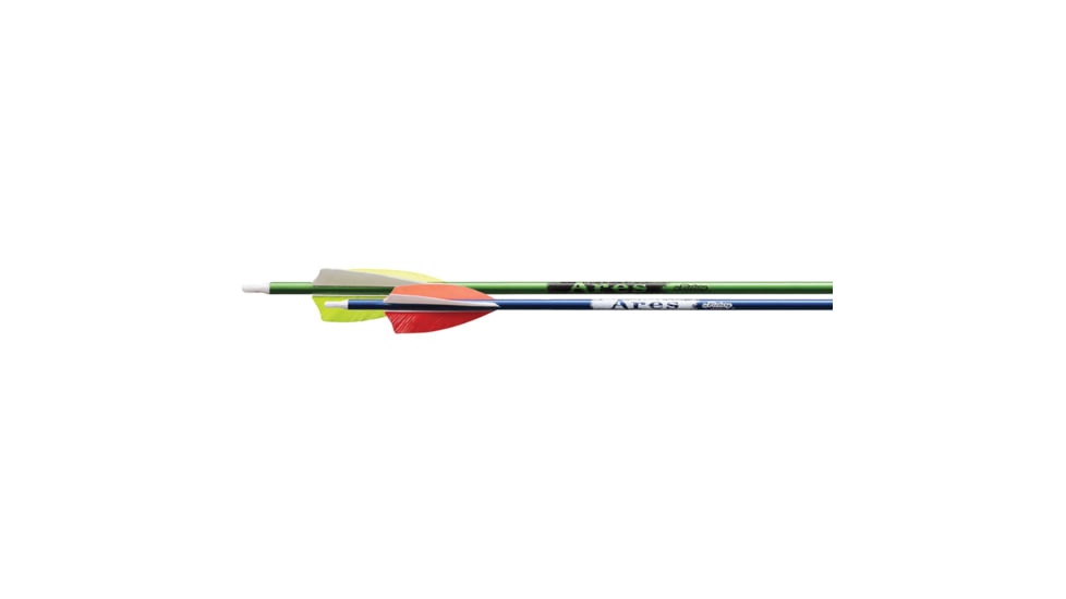Victory Ares Youth Arrows, Blue/Green, 72 pack, 1006249