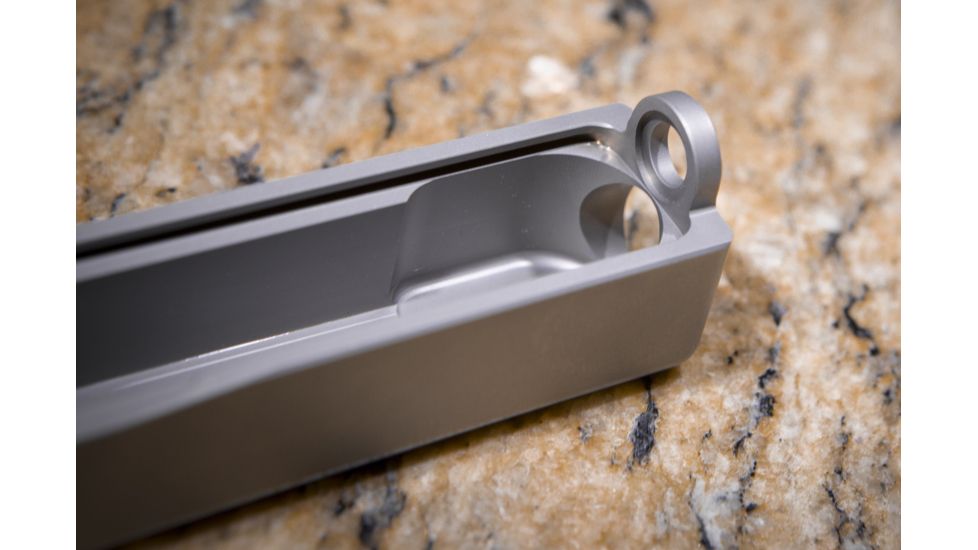 Victory First Glock 19 Gen 1-3 Featureless Pisol Slide, Stainless Steel, Medium, VIC-SLD-G17-03-BLK