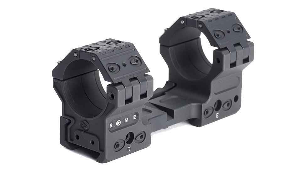 Victrix Armaments HENSOLDT Decumanus H1 Rifle Scope Rings - Key, Black, H1N00K3636