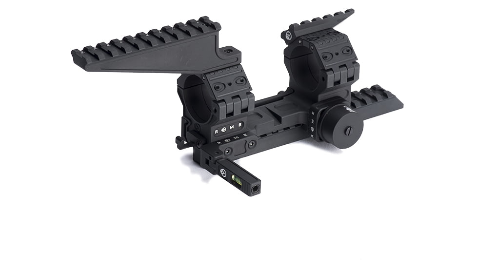 Victrix Armaments HENSOLDT Decumanus H1 Rifle Scope Rings - Key, Black, H1N00K3636
