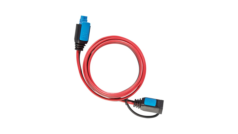 Victron Energy 2M Extension Cable, IP65 Chargers, Red/Black, 6 ft, BPC900200014