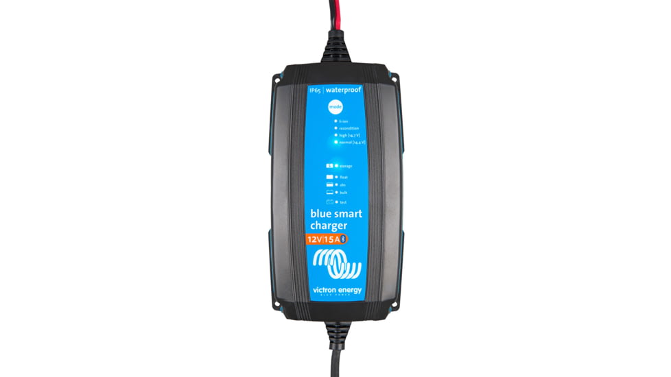 Victron Energy BlueSmart IP65 Charger, 12 volts, 15 amps, Black, BPC121531104R