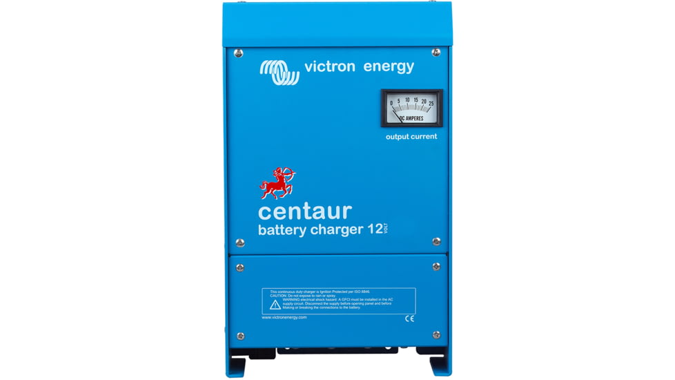 Victron Energy Centaur Charger, 12 volts, 80 amps, 3-Bank, 120-240 VAC, Blue, CCH012080000