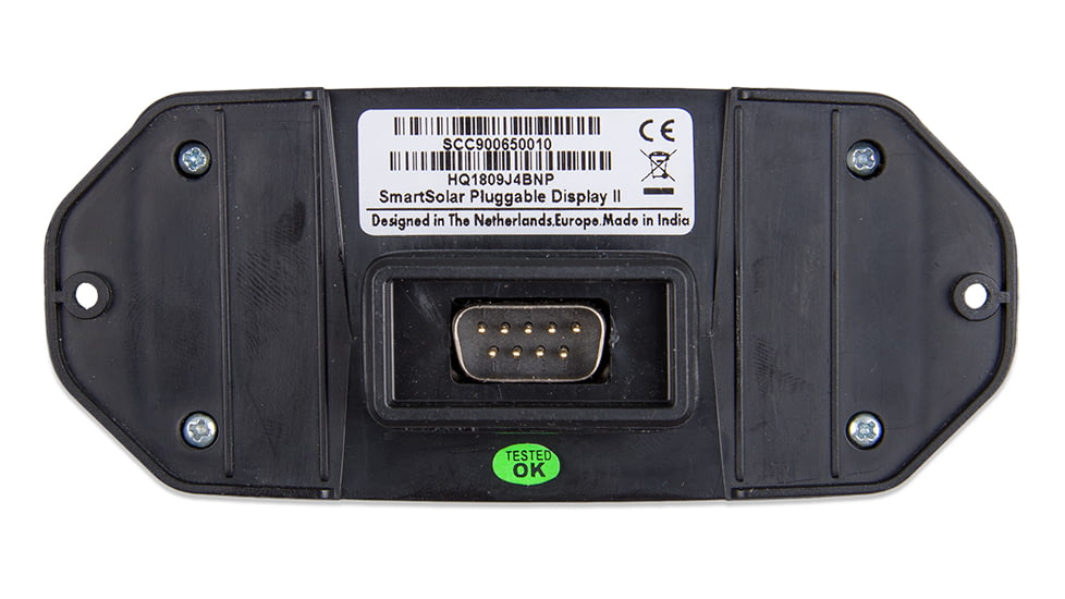 Victron Energy SmartSolar Control Display, Pluggable, Black, SCC900650010