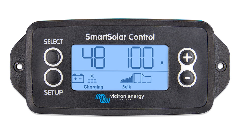 Victron Energy SmartSolar Control Display, Pluggable, Black, SCC900650010