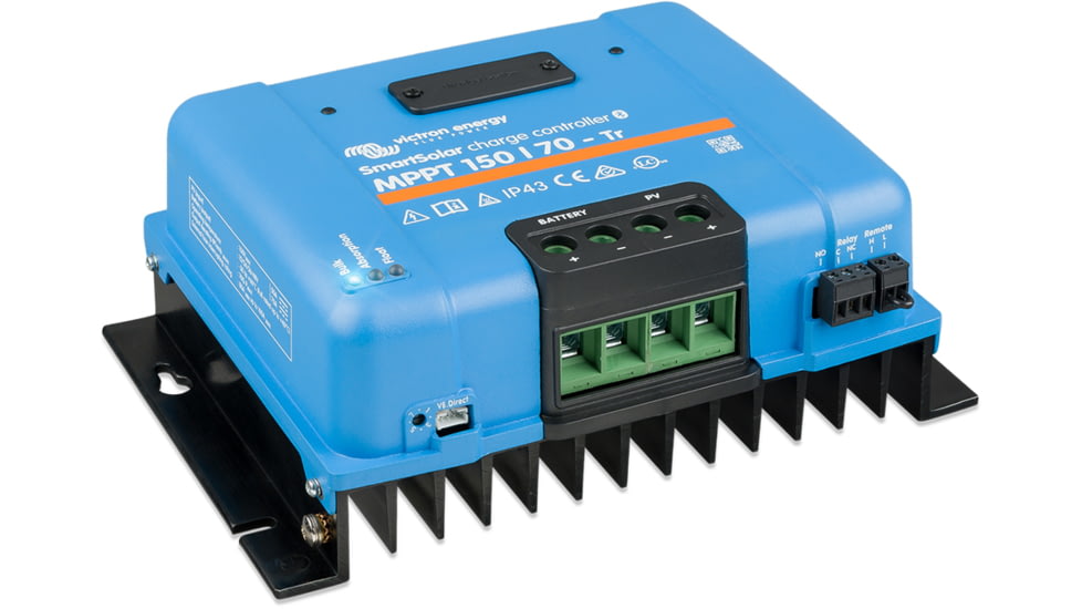 Victron Energy SmartSolar MPPT Charge Controller, 150V, 70 amps, Blue, SCC115070210