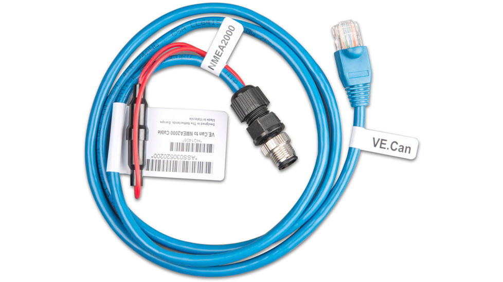 Victron Energy VE. Can to NMEA 2000 Micro-C Cable, Blue, ASS030520200