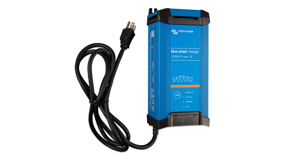 Victron Energy Blue Smart IP22 12VDC 30A 1 Bank 120V Charger - Dry Mount