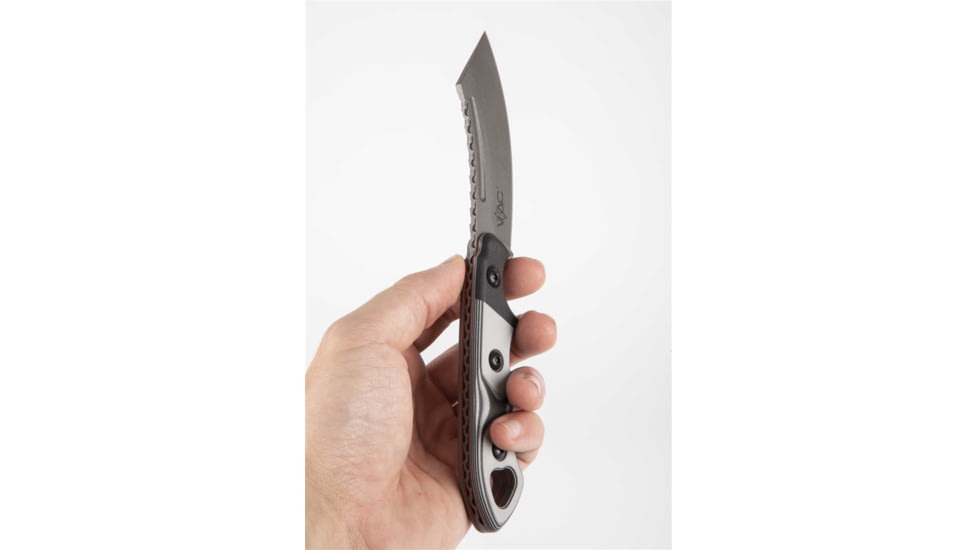 Viking Tactics Patriot Fixed Blade Knife, 3.75in, 1095 Steel, VTAC-K4-PBG