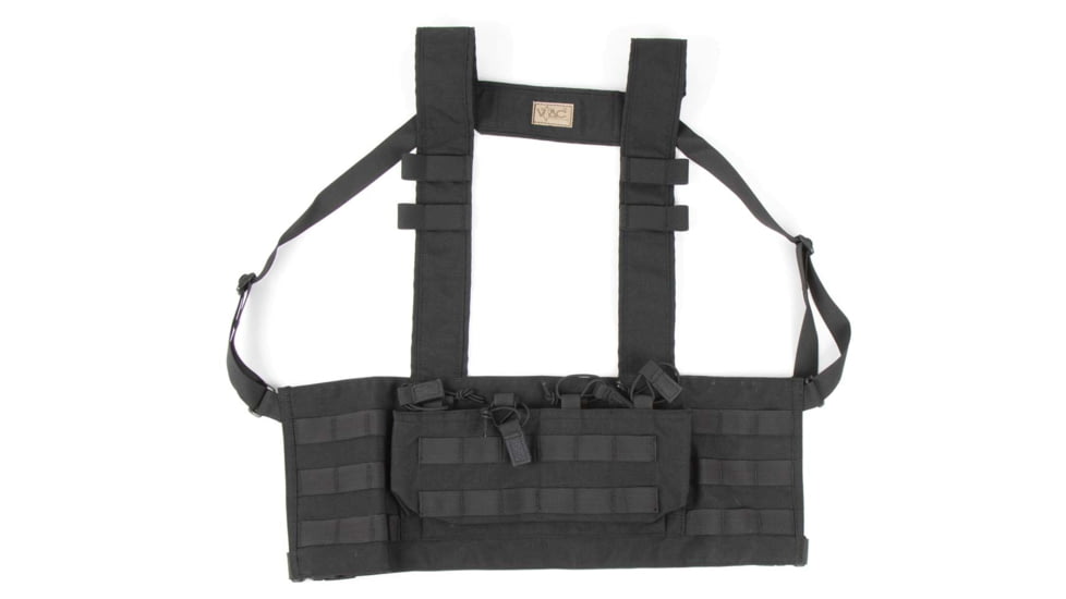 Viking Tactics VTAC Molle Chest Rig, Black, VTAC-LG-BK