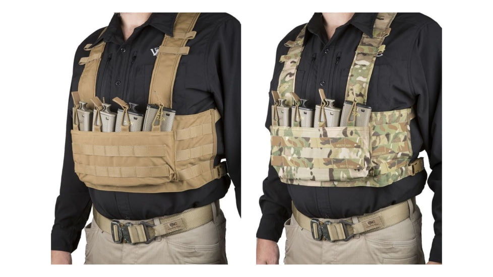 Viking Tactics VTAC Molle Chest Rig, Coyote, MultiCam
