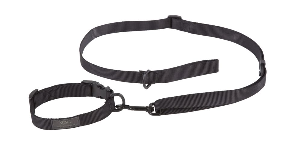 Viking Tactics VTAC Ranger Buddy Dog Leash/Collar Combo, Black, Large VTAC-RB-DLC-LG