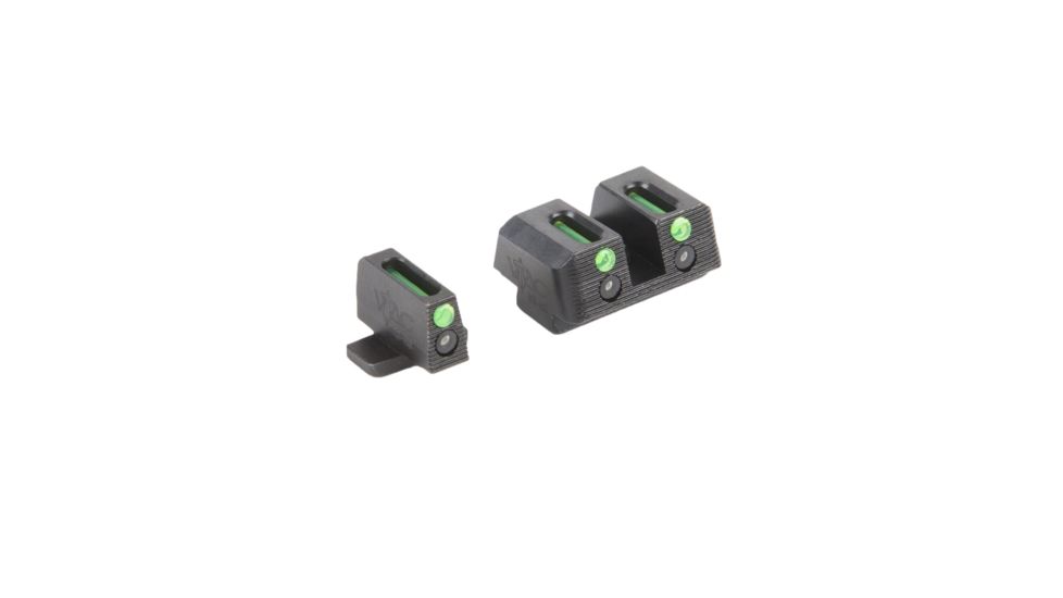 Viking Tactics VTAC Sig Sauer Sights, Fiber Front / Steel Rear - F8,R8 VTAC-VSSIG-FB-8/8