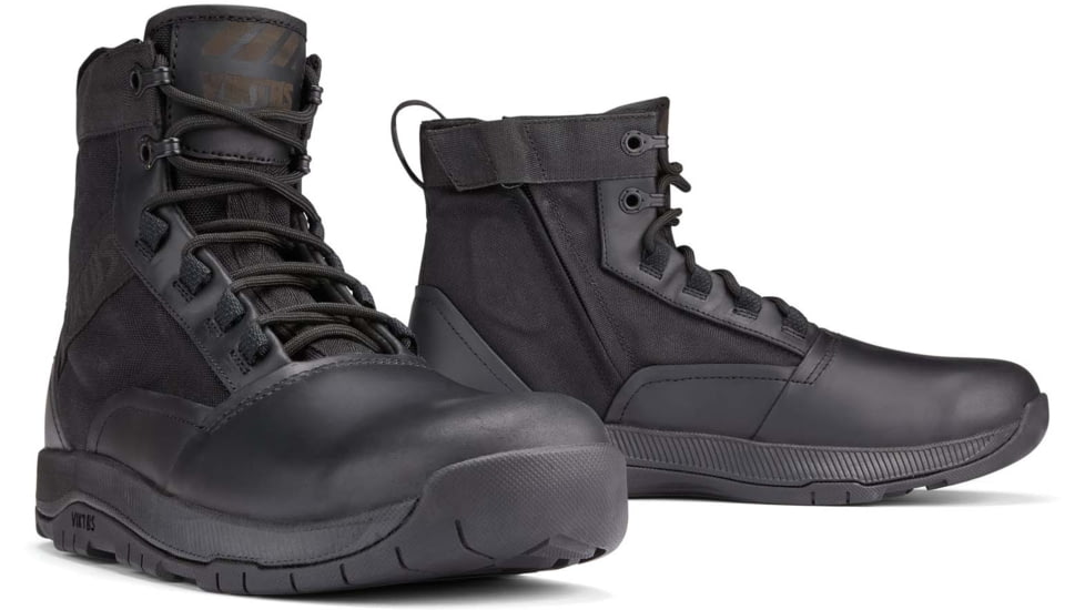 Viktos Armory Mid Side Zip Boots, Leo Black, 8.5, 1003503