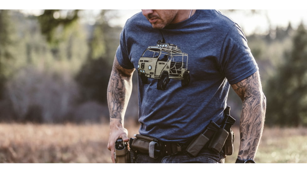 Viktos Hippy Thriller Tee, Navy Heather, 3XL, 1813807