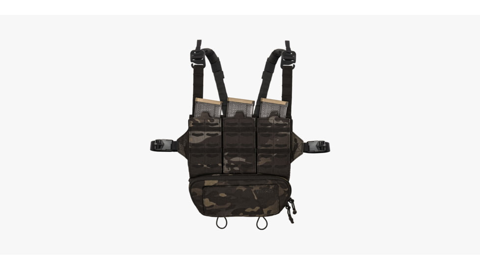 Viktos Taculus MX Chest Rig, Multicam Black, 10x10 inch, 2102305