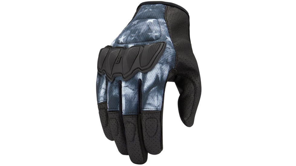 Viktos Wartorn Vented Glove, Flag Black, Small, 1204602
