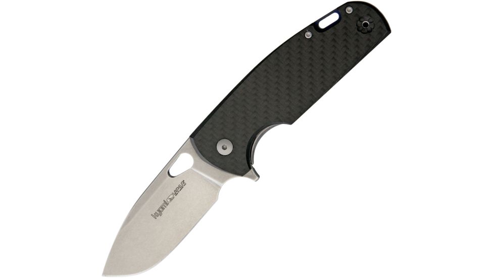 Viper Kyomi Stonewash Folding Knife, Carbon Fiber, V5940FC