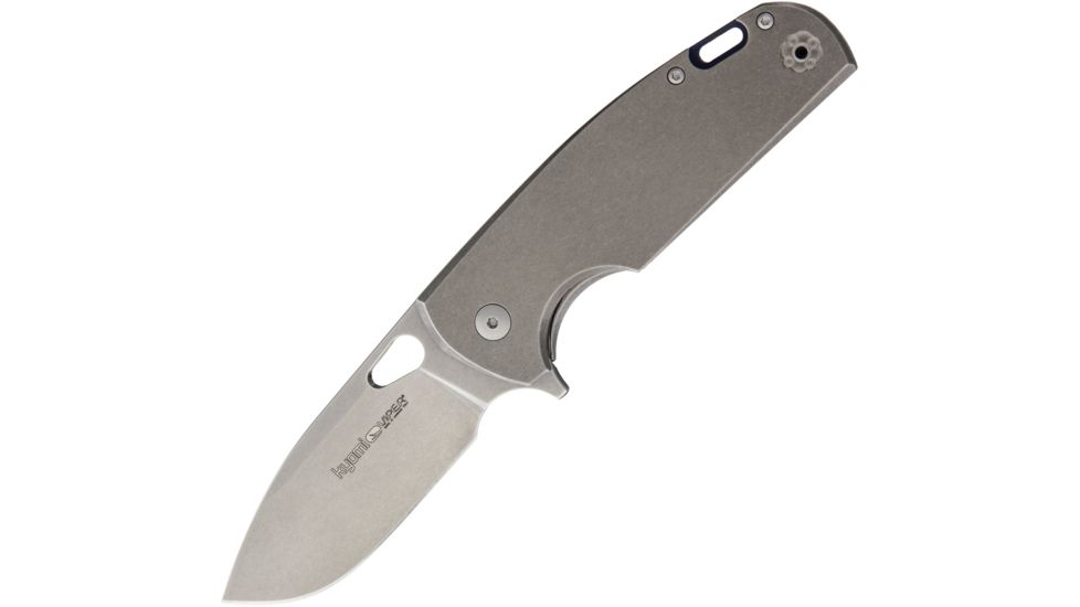 Viper Kyomi Stonewash Folding Knife, Titanium, V5940TI