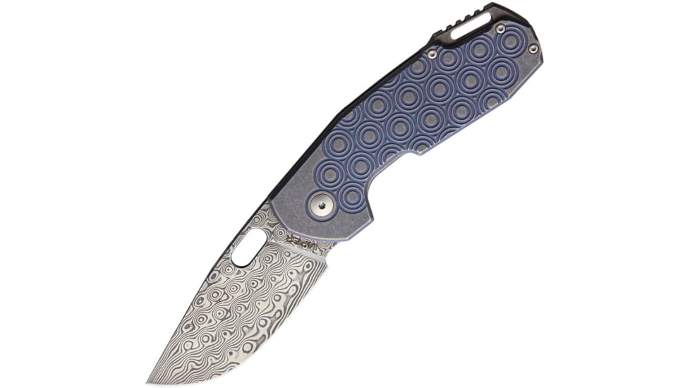 Viper Odino Framelock Folding Knife, Blue stonewash finish titanium handle, VA5918BSW