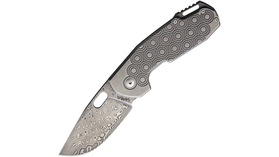 Viper Odino Framelock Folding Knife, Gray stonewash finish titanium handle, VA5918DSW