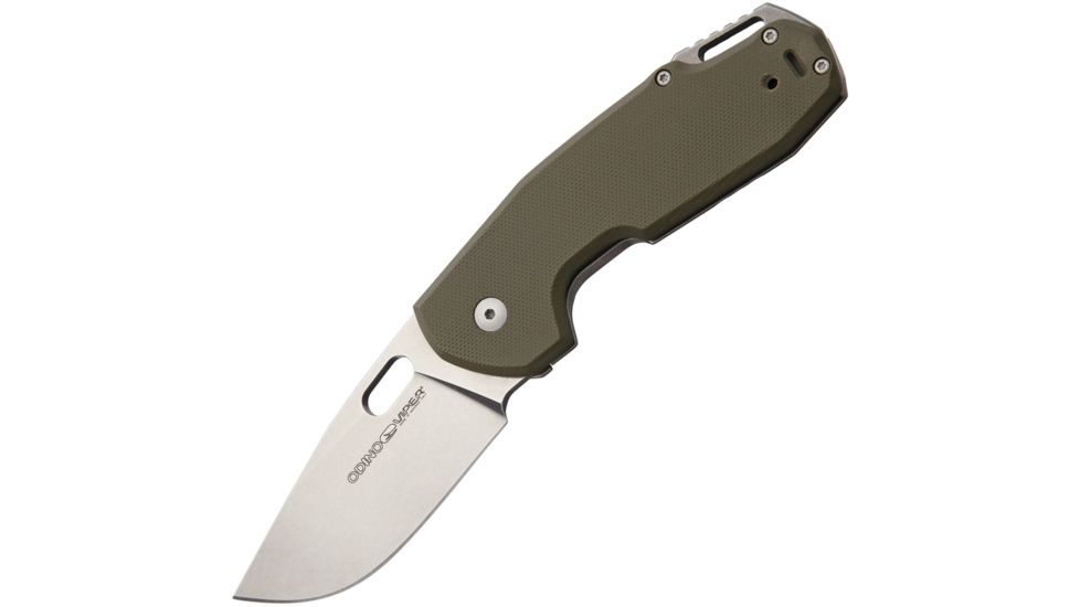 Viper Odino N690 Bohler Stonewashed Folding Knife, Green, V5918GG
