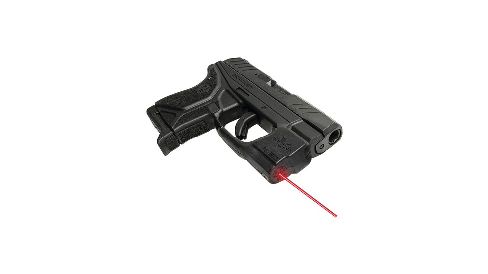 Viridian Reactor 5 Red Laser Sight for Ruger LCP2 featuring ECR, w/ IWB Holster, Black, R5-R-LCP2