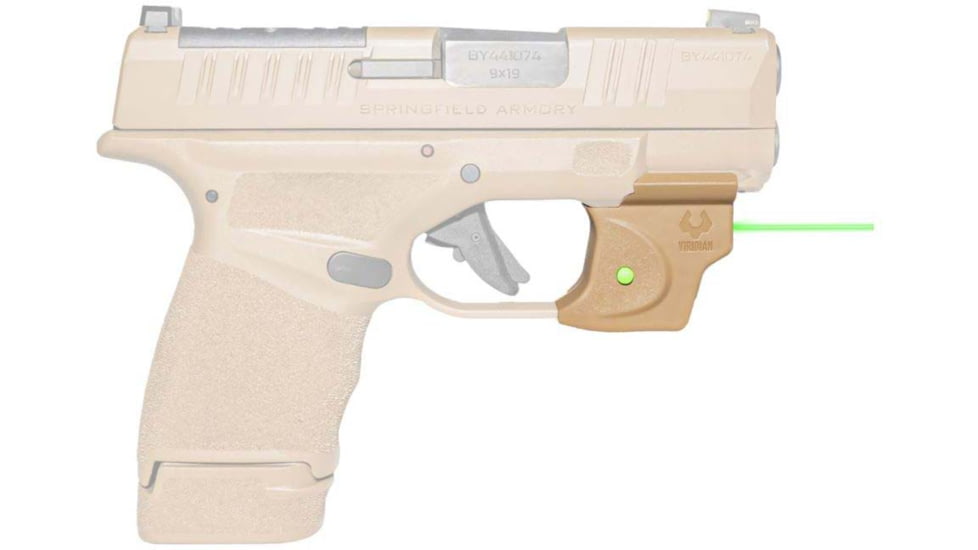 Viridian Weapon Technologies E Series Hellcat Pro Green Laser, FDE, 912-0085