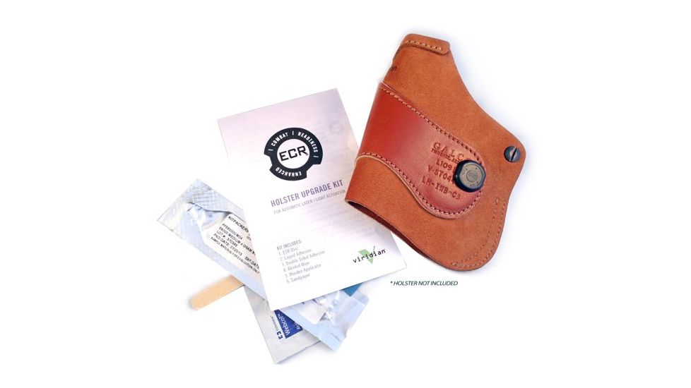 Viridian Weapon Technologies ECR Instant-On Holster Upgrade Kit, Black, 800-0010