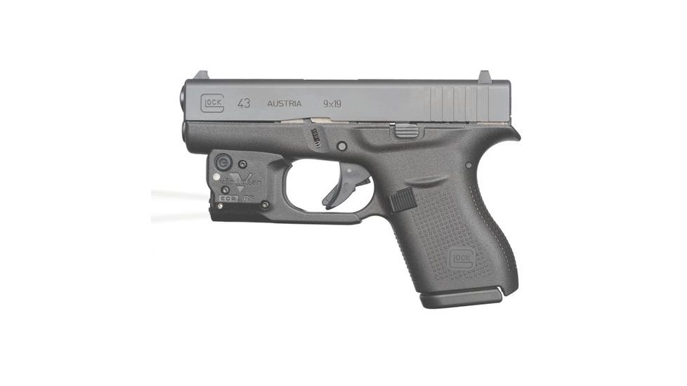 Viridian Reactor TL Tactical light for Glock 43 featuring ECR and Radiance Includes Hybrid Belt Holster RTL-G43