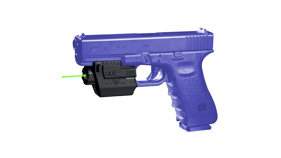 Viridian Glocks w/ Rails Green Laser GLK