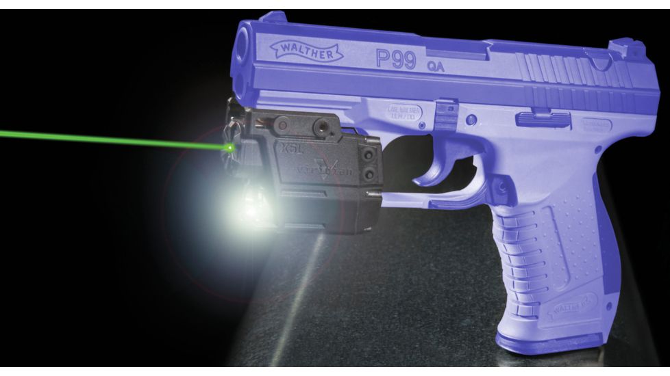 Viridian Walther P99 (Open Rail) Green Laser w/ Tactical Light