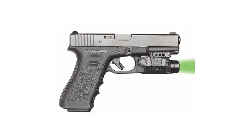 Viridian Universal Mount GREEN Tactical Light w/ Strobe XTL-G