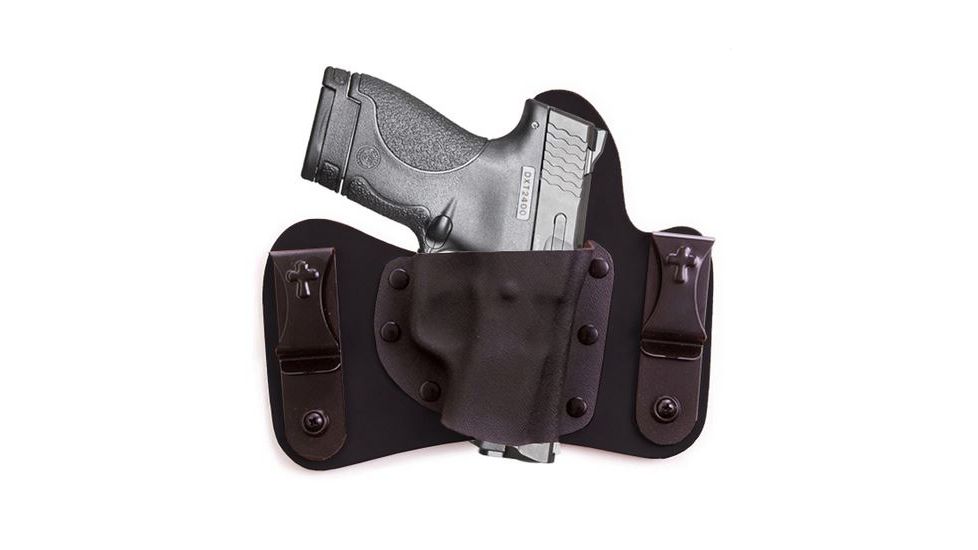 Viridian R5-Shield Reactor Kit, Green Laser Sight w/Crossbreed MiniTuck Holster for Smith &amp; Wesson Shield